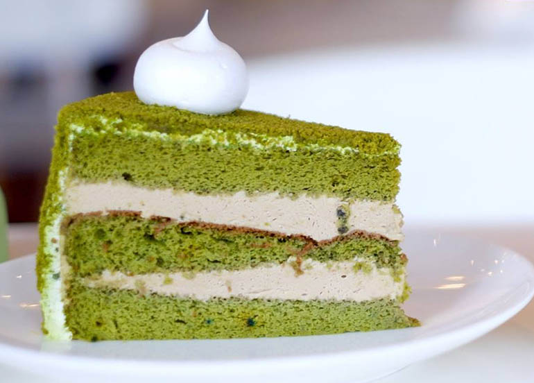 Matcha Cake from Tokyo Bubble Tea