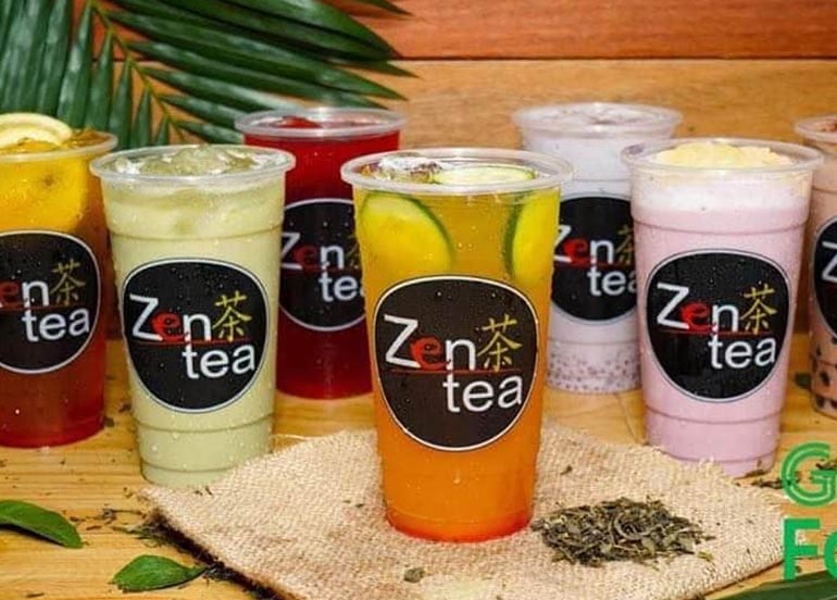 zen tea, fruit teas, milk tea