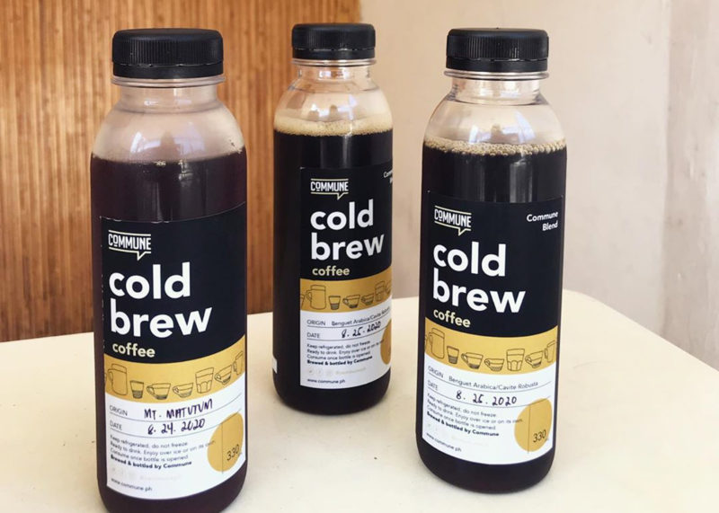 Commune cold brew coffee