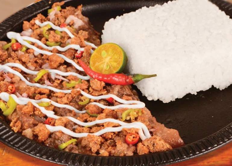 King sisig porky pork sisig