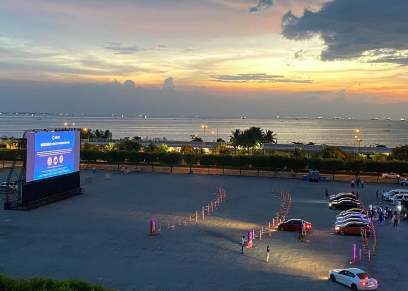 SM Cinema drive-in MOA