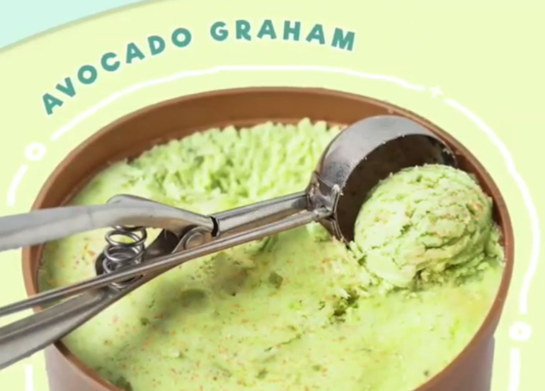 avocado graham, ice cream, the lost bread