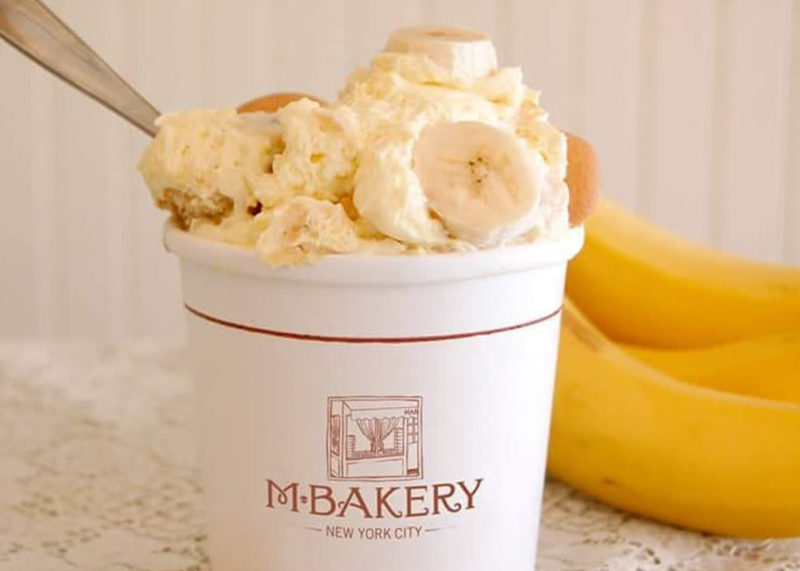 M Bakery Banana Pudding