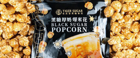 Get Your Hands on Tiger Sugar’s Black Sugar Popcorn Now
