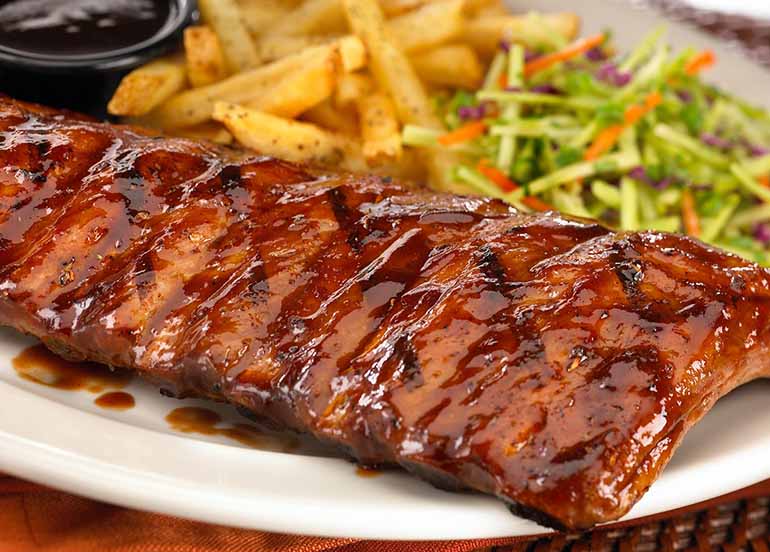 Ribs and Sides from  TGIF Philippines
