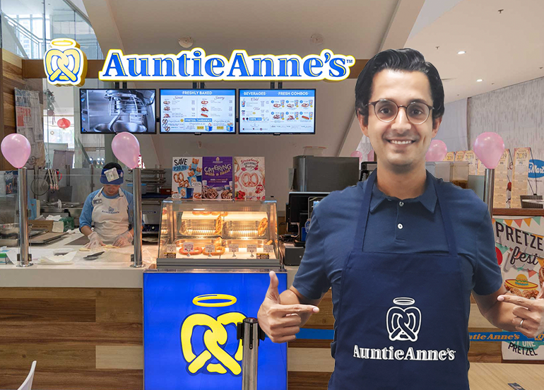Auntie Anne's COO Mikkel Paris