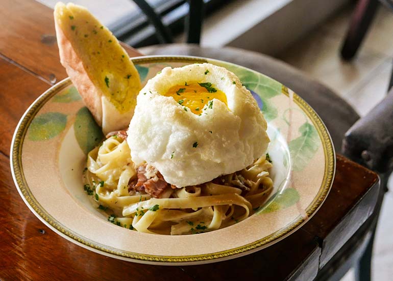 Carbonara from Fino Deli