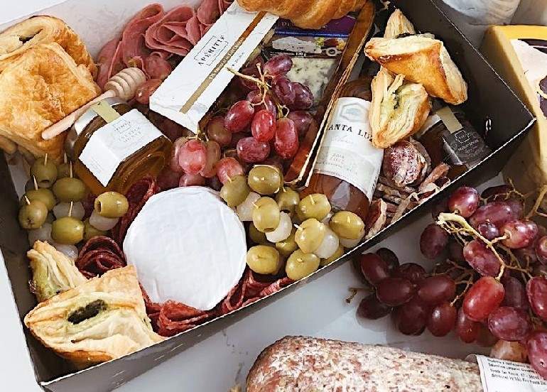 Charcuterie board from Aperitif