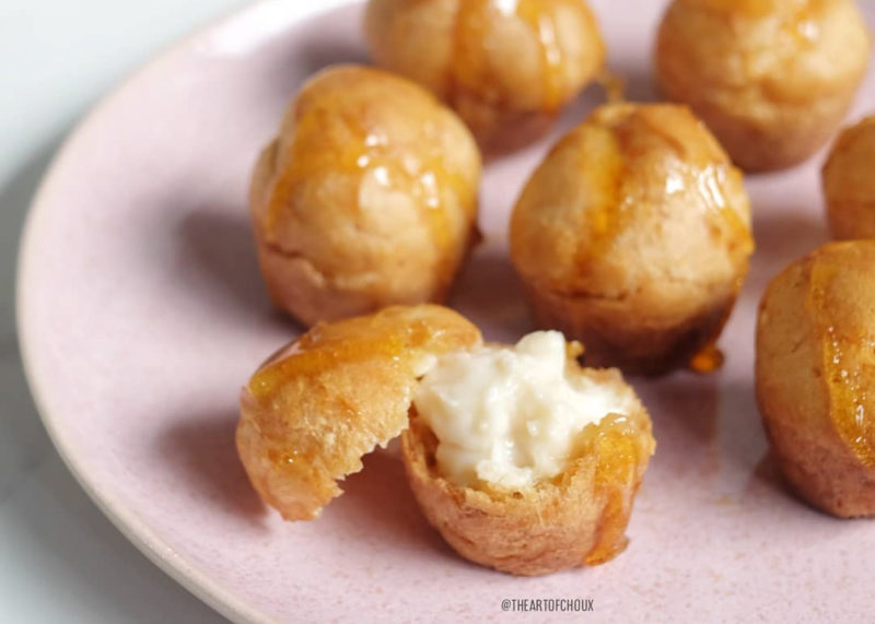 The Art of Choux cream puffs