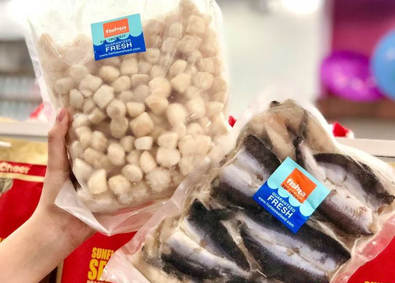 scallops, seafood, daiso japan food hub