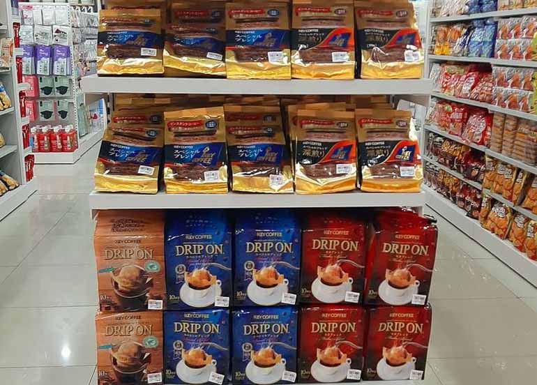 drip on coffee, daiso japan food hub