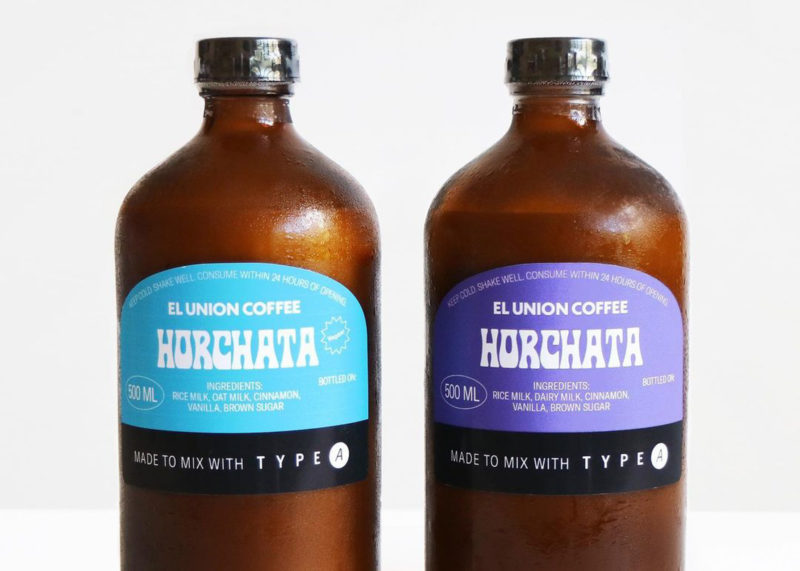 El Union Coffee Type A Horchata bundle