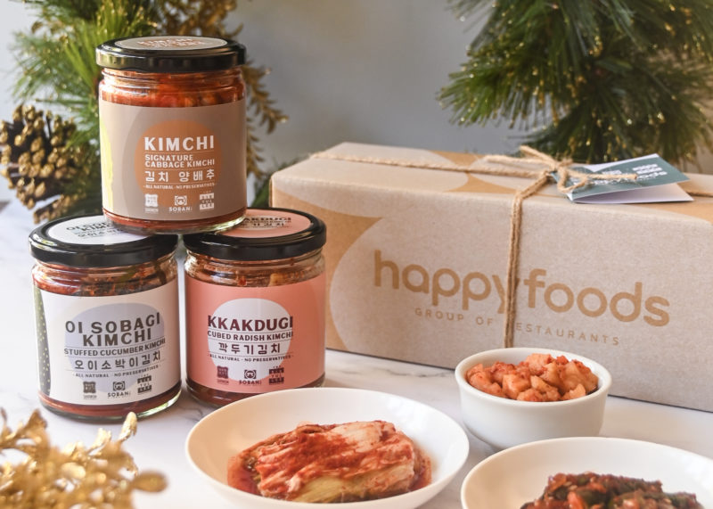 Happy Foods Group Kimchi Trio Gift Box Set
