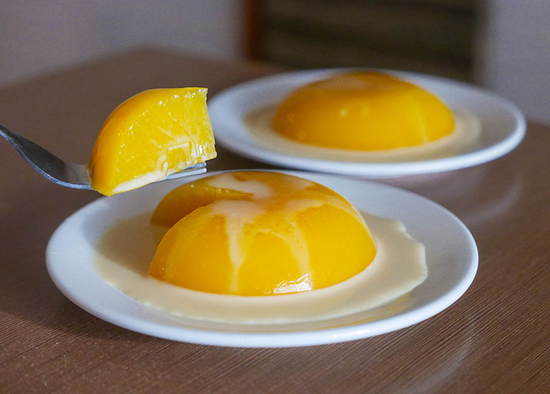 Mango Pudding from Classic Savory