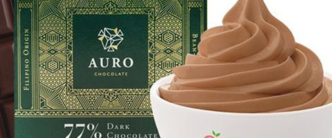Auro Dark Chocolate Froyo is now available at Pinkberry