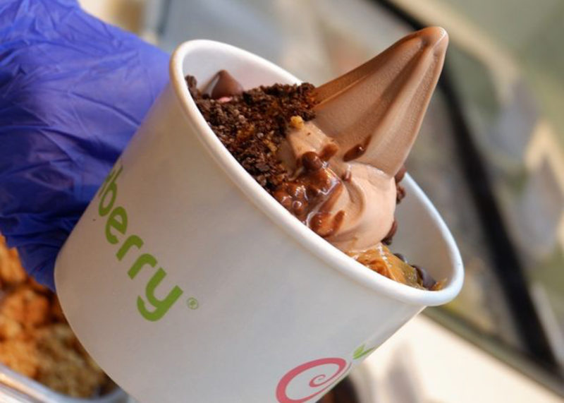 Pinkberry Auro Dark Chocolate Froyo