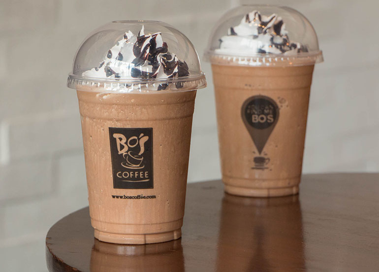 Medium Mocha Froccino from Bo's Coffee