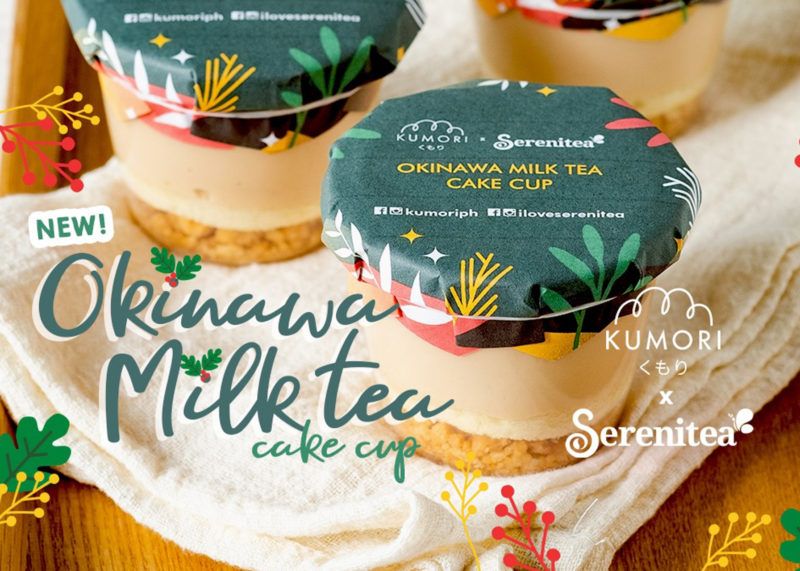 Kumori Serenitea Okinawa Milk Tea Cake Cup