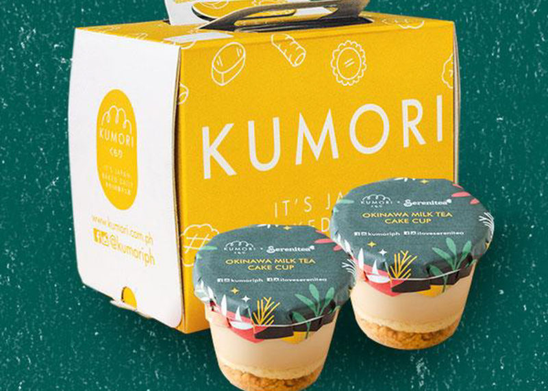 Kumori Serenitea Okinawa Milk Tea Cake Cup