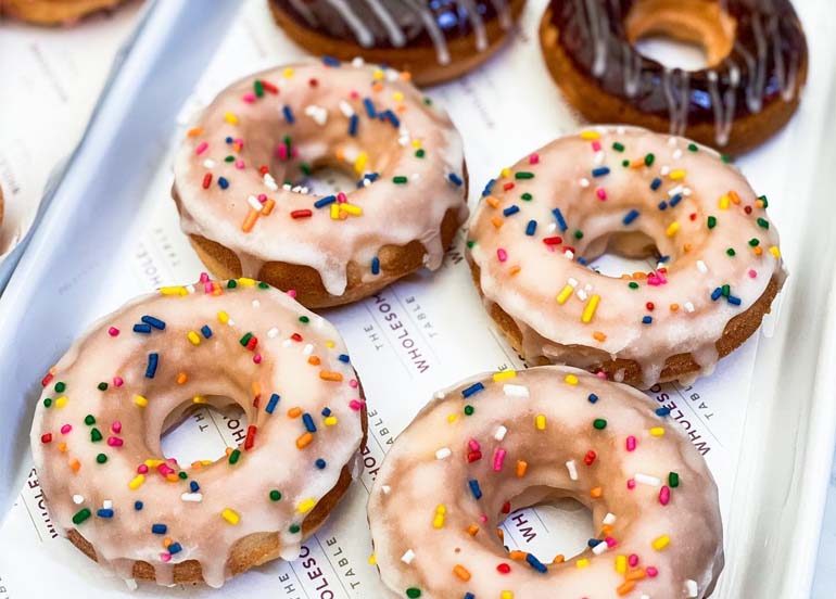 mochi donuts, the wholesome table