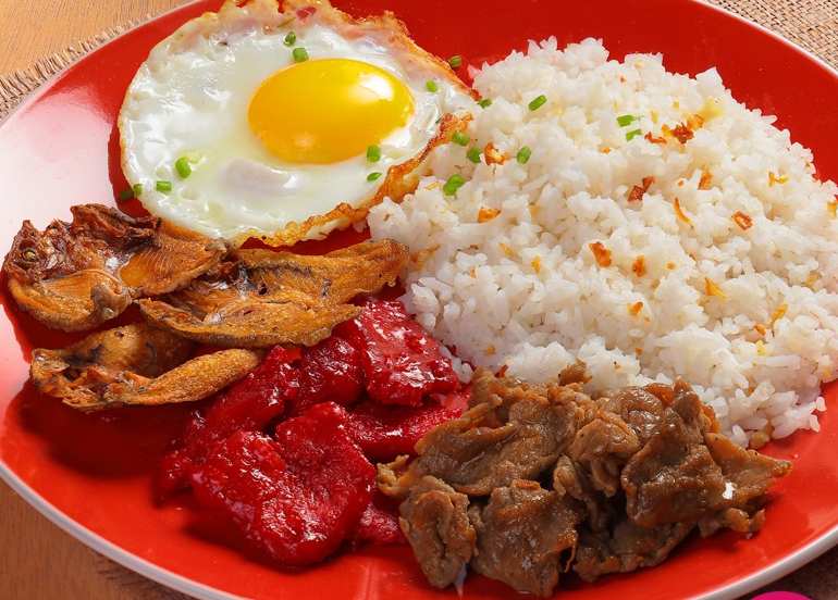 Tapa King Danggit, Tocino, and Tapa