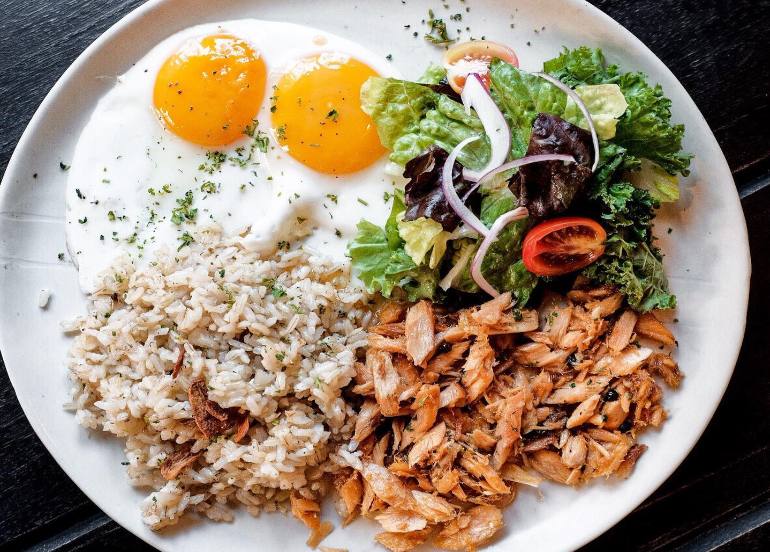 the wholesome table salmon tuyo silog