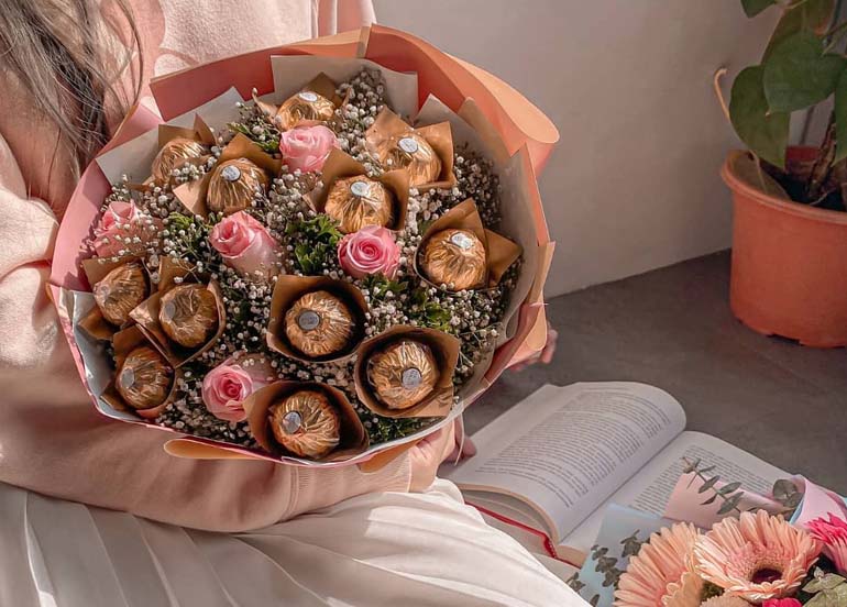Ferrero Rocher bouquet, flowerchimp.ph