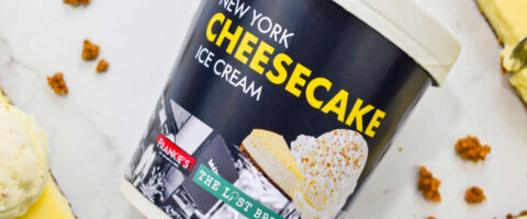 Drool Over Frankie’s X The Lost Bread’s New York Cheesecake Ice Cream