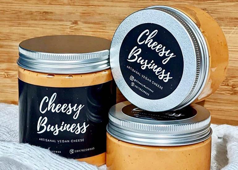 Cheesy Business Artisnal Cheddar Cheese Spread