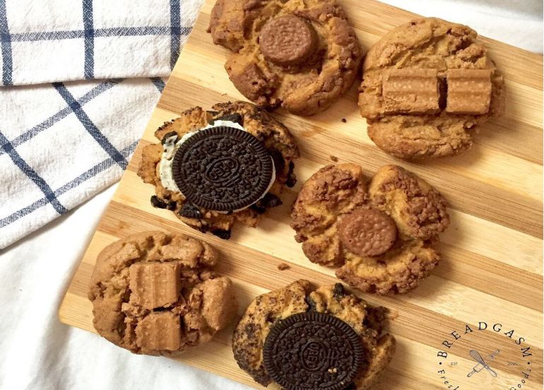 Breadgasm chocnut cookies
