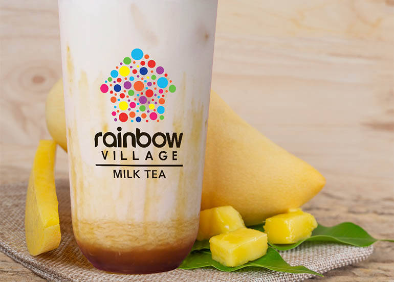 Mango Cheesecake Milk Tea from Mama Foods Cloud Kitchen