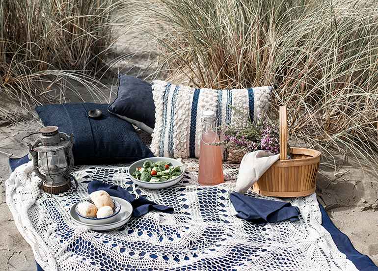 Beach Picnic Setup