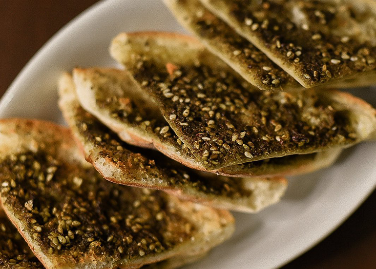 Hummus Elijah Za'atar Pita Bread