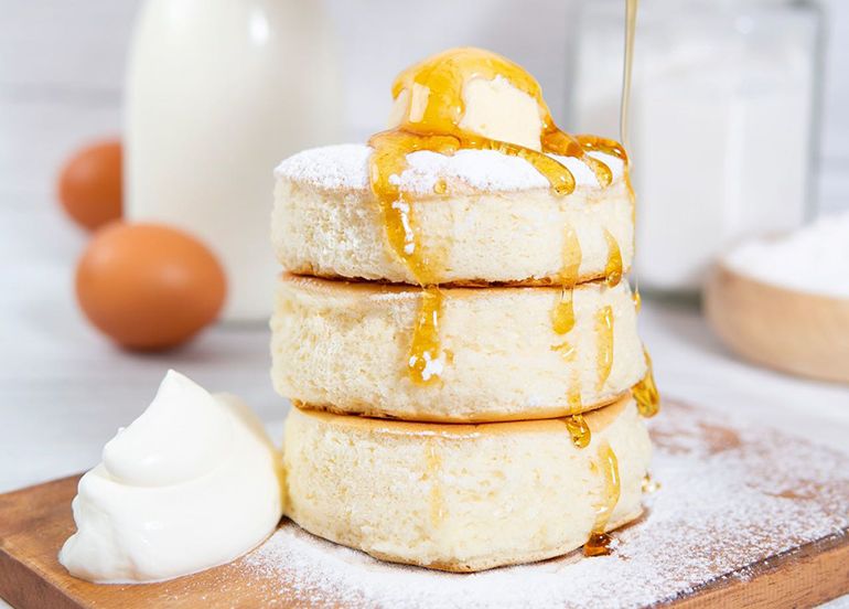 Gram Pancakes and Cafe Souffle Pancakes