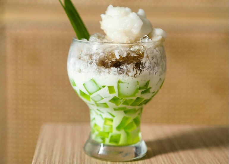 ice buko pandan sherbet manam