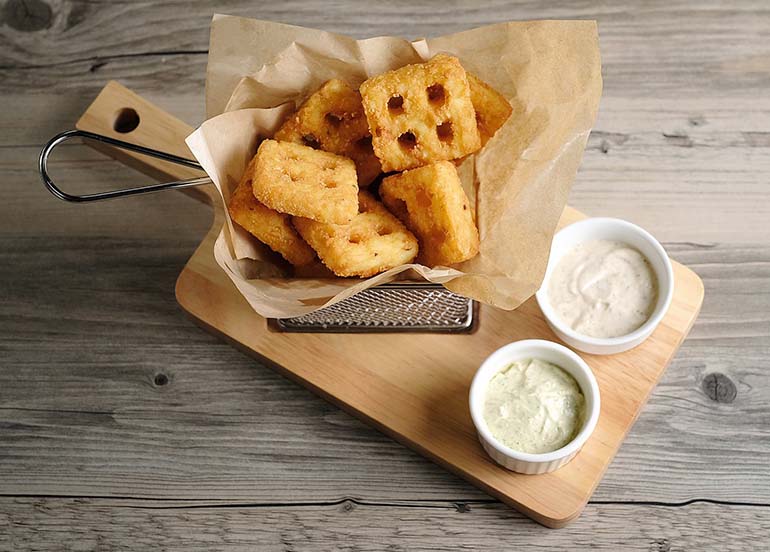 Hashbrowns and Dip from Prime Pacific Foods Corporation