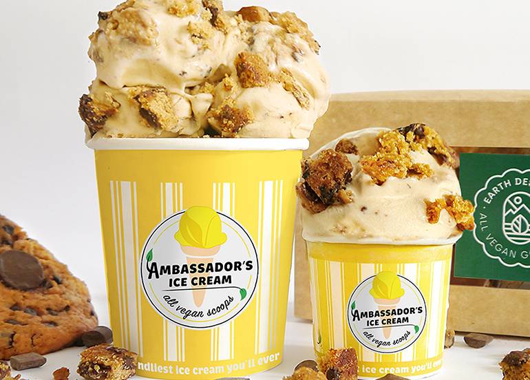 Ambassadors Ice Cream Cookie Dough Ice Cream