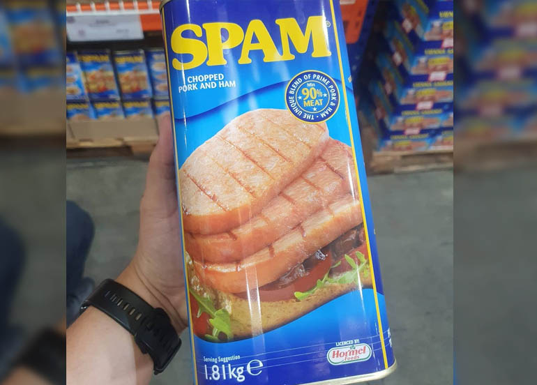 spam, 1.81kg, s&r