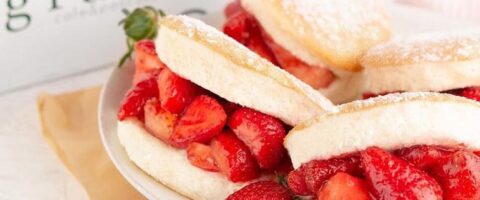 Here’s Gram Pancakes’ Version of the Popular Strawberry Donut