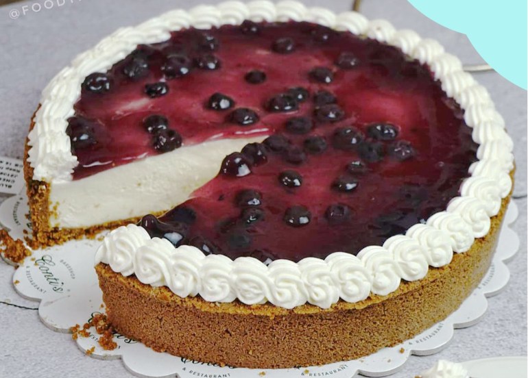 conti's blueberry cheesecake