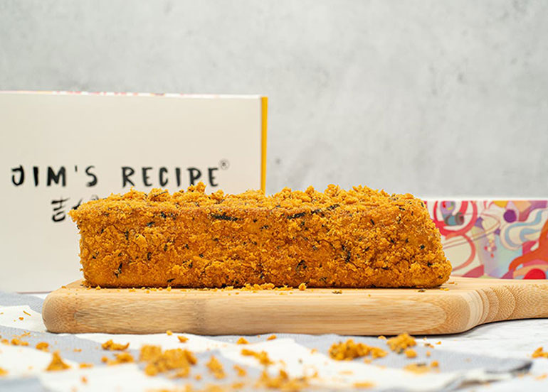 Jim's Recipe Pork Floss Sponge Bar