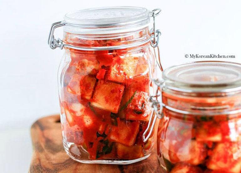 Korean Radish Kimchi