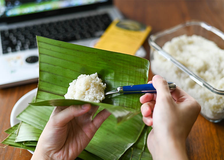 Suman Making Hijos Food Tour 