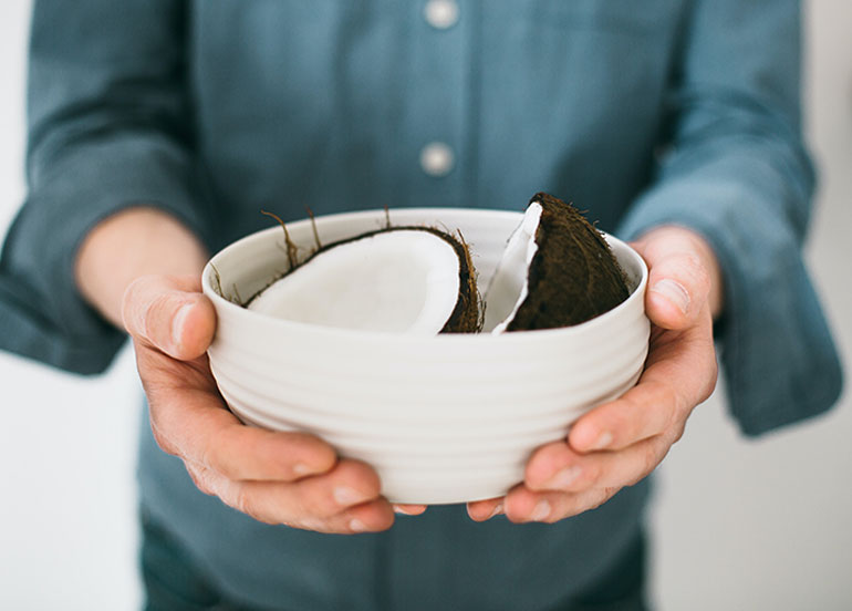 Bowl of Coconut