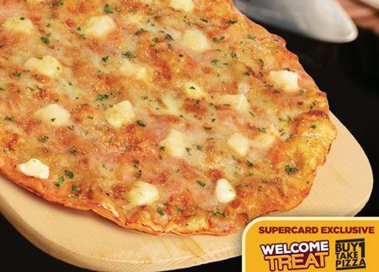 Truffle Four Cheese Pizza from Shakey's Philippines