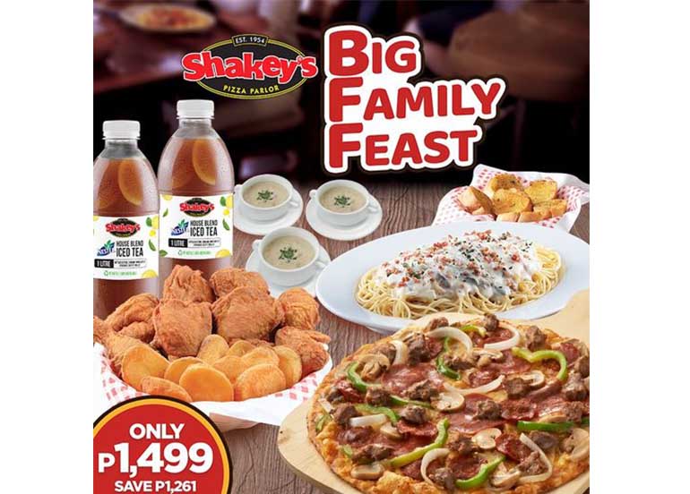 Big Family Feast from Shakey's Philippines