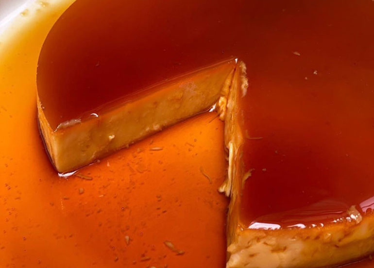 Bear Bites Leche Flan