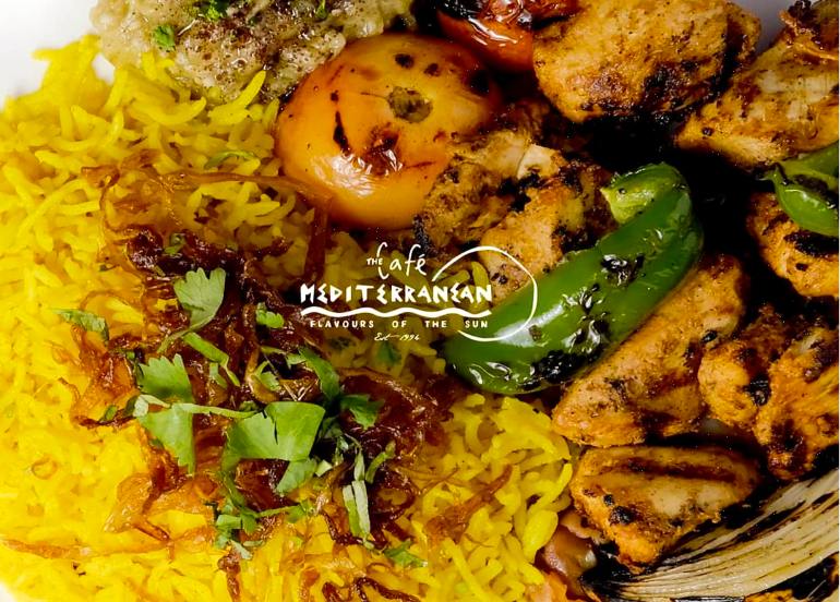 The CafÃ© Mediterranean pilaf