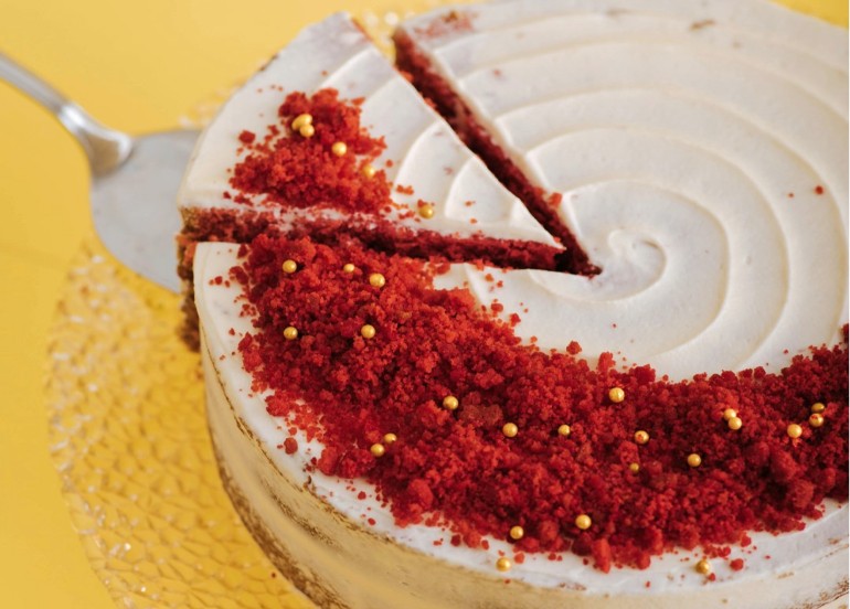 Naked Patisserie red velvet cake