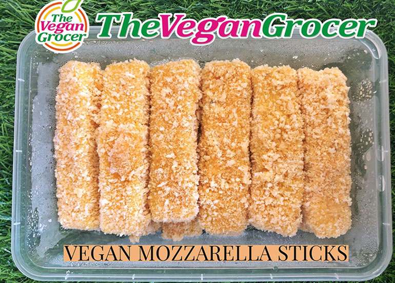 The Vegan Grocer Vegan Mozzarella Sticks